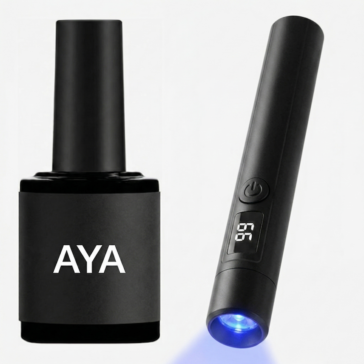 Pro-Set: UV Top Coat + Tragbare UV-Lampe