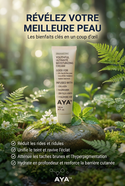 Key benefits of AYA™ Ultimate Hydrating Korean Skincare Cream – reduces wrinkles, dark spots, and provides deep hydration